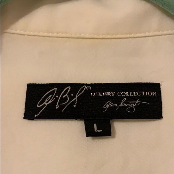 ABS by Allen Schwartz Cotton Work Shirt - Picture 5 of 5